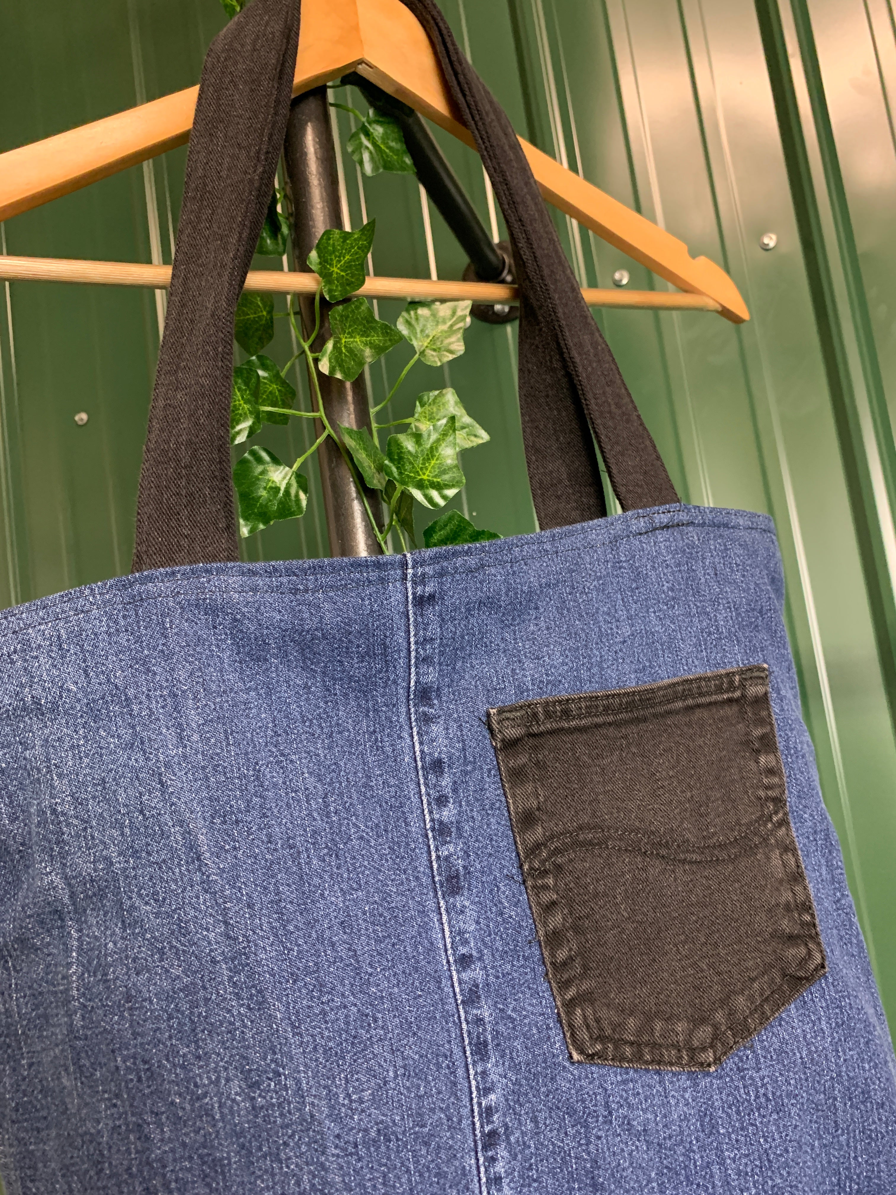 1 of 1 Denim Patchwork Mini Hand Bag + FREE GIFT! – Vintage Stock Reserve