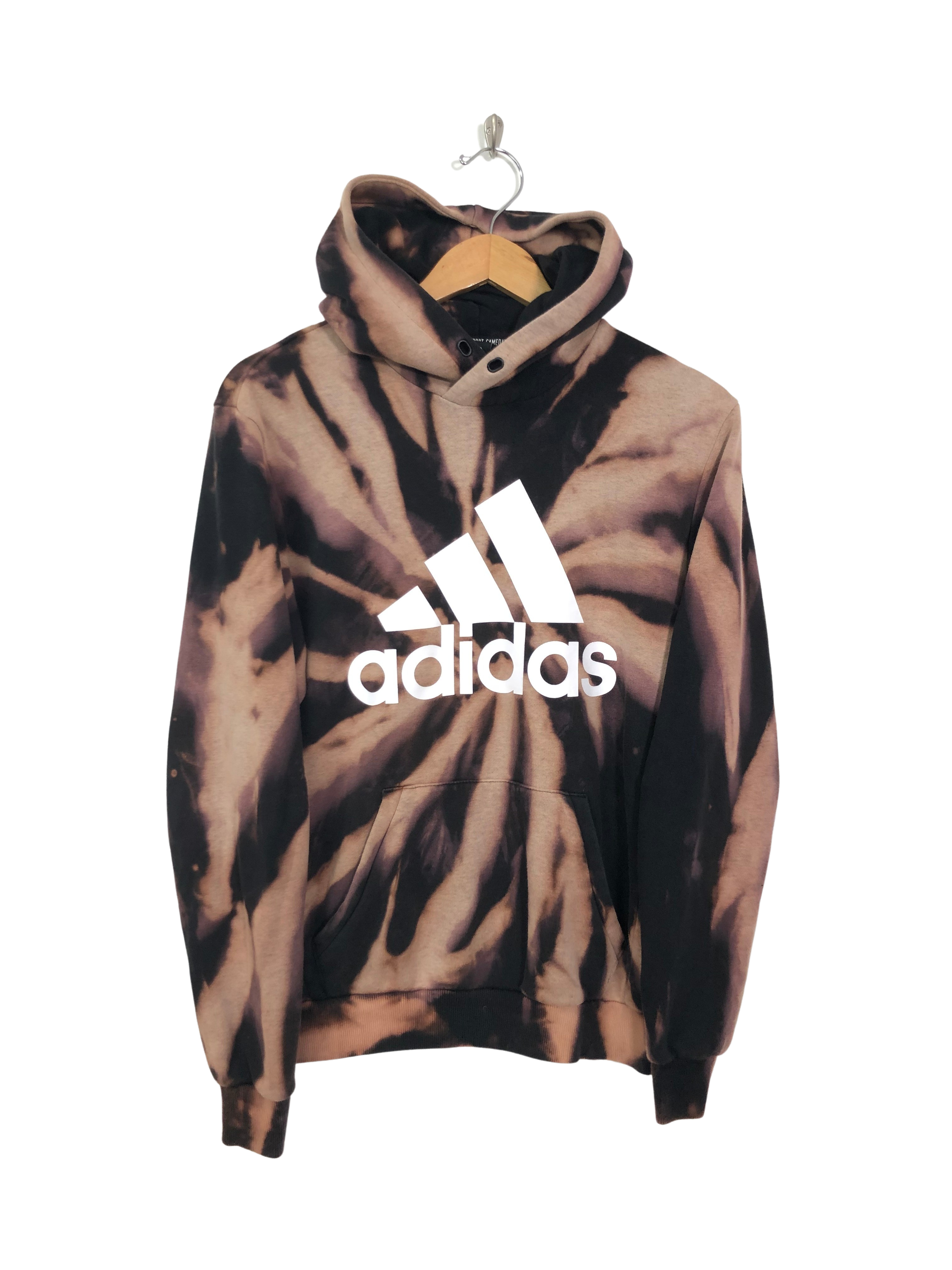 Bleached sales adidas hoodie
